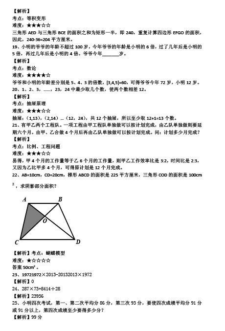 復旦蘭生、華育、上外等上海18所民辦中學近年面談?wù)骖}匯總