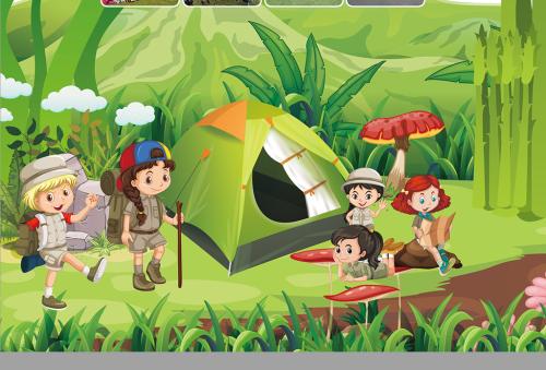 小學二年級作文范文：《難忘的夏令營》