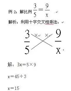 小學數學之十字交叉法的巧妙運用